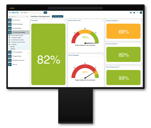 feedback management efecte itsm