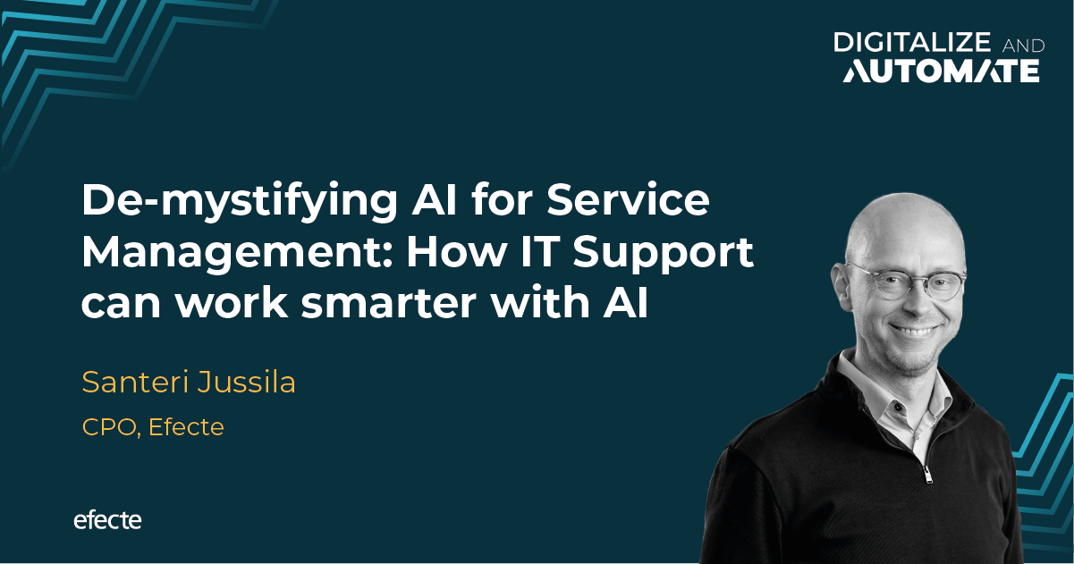 De-mystifying AI for Service Management - Santeri Jussila