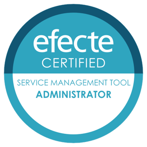 Certification badge Service Management Tool