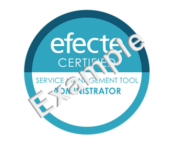 Certification badge Service Management Tool_watermark