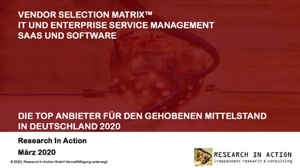 Marktstudie RiA ITSM-Markt Deutschland