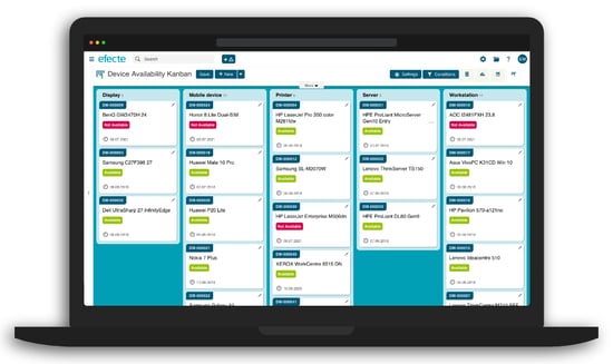 efecte itam device kanban