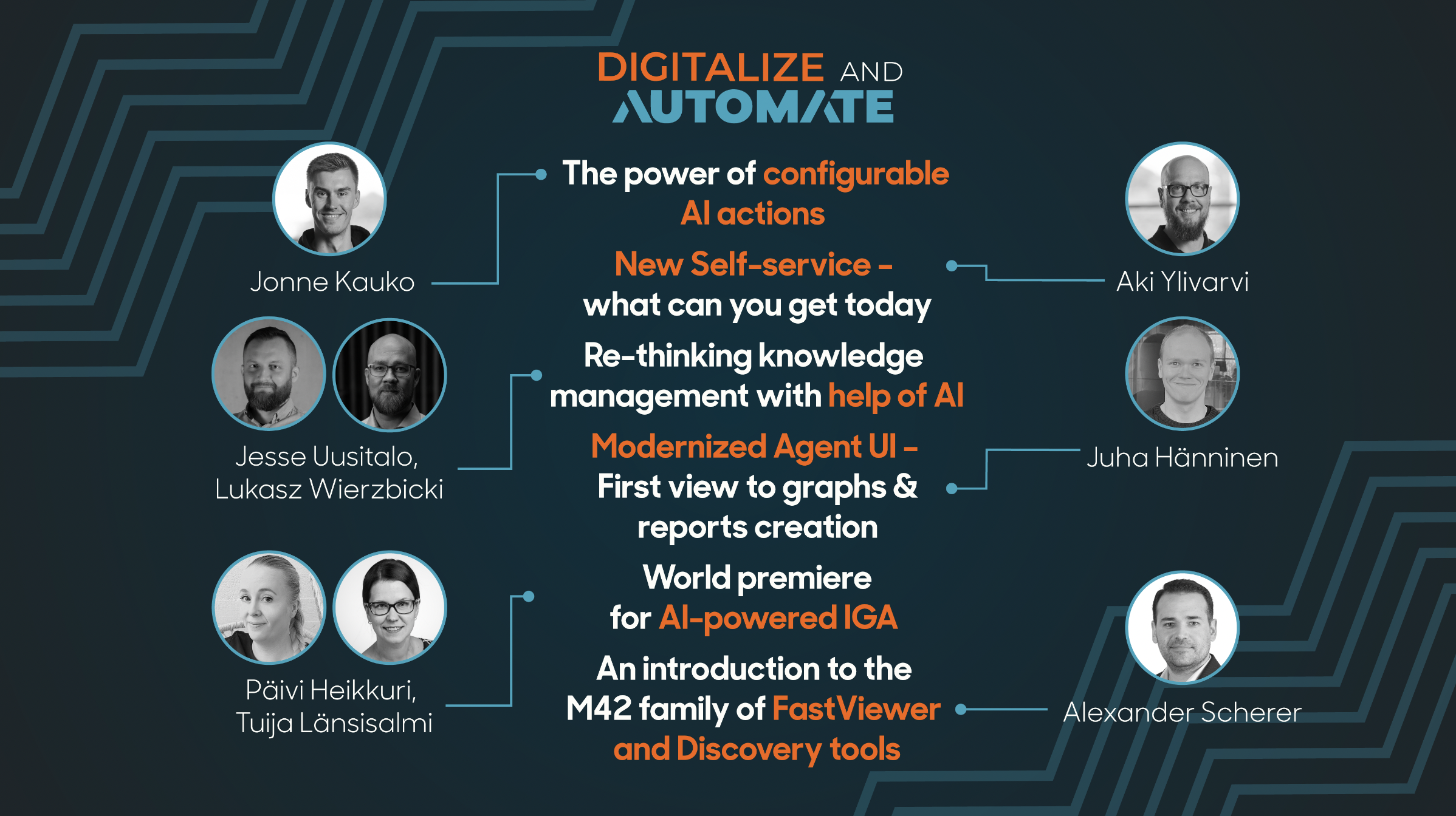 Digitalize and Automate 2024 Demo list
